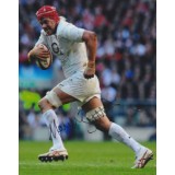 Mauritz Botha Signed 8x10 England Rugby Photograph